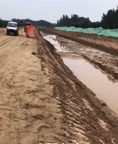 盐城响水县河道降水